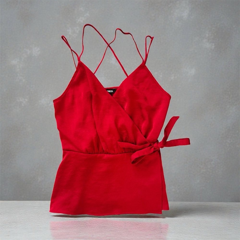 Express Vibrant Red Camisole